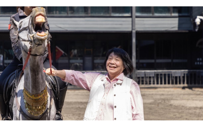 著名作家畢淑敏：新疆古生態園，值得來！