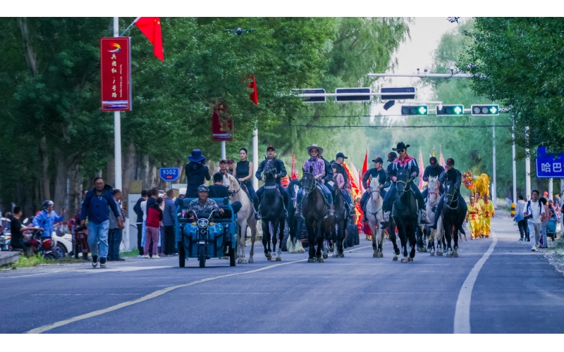 北屯市185團巡游